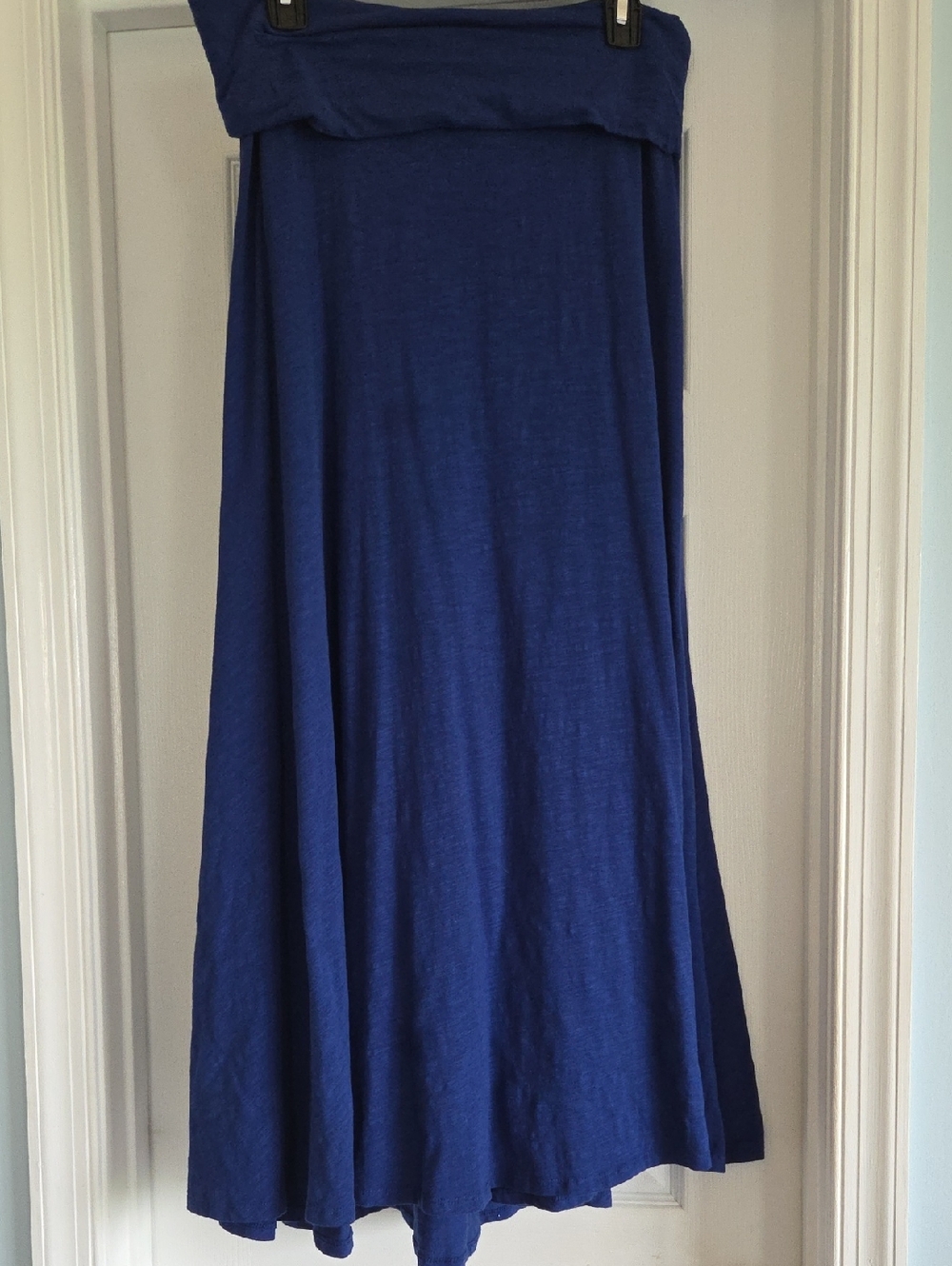 LuLaRoe Royal Blue Maxi Skirt